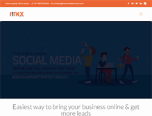 Tablet Screenshot of finexmediaservices.com